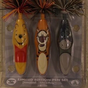 Disneyland Limited Edition Pen Set, Sz 3,000, NWT